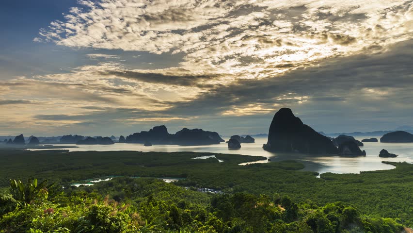 Beach under the clouds landscape at Thailand image - Free stock photo ...