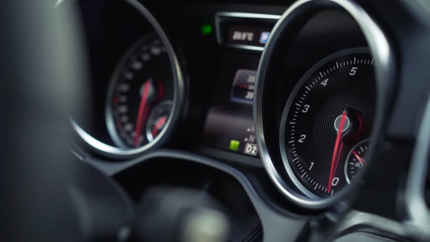 Speed up in car