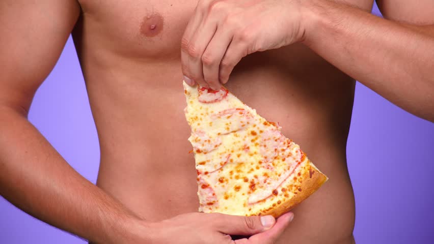 Close-up, Pizza and Male Torso. Stock Footage Video (100% Royalty-free)  1013689271 | Shutterstock