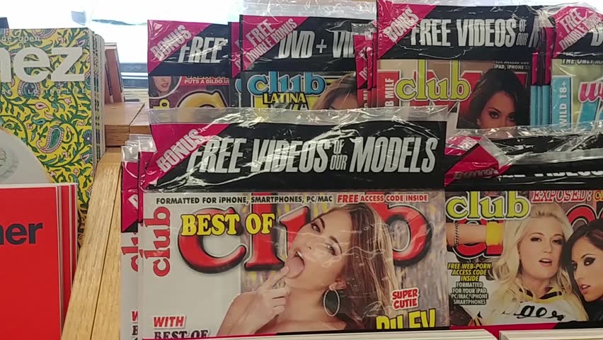 Adult Magazines Porn - Davenport, Iowa - October 5, Stock Footage Video (100% Royalty-free)  1017713611 | Shutterstock