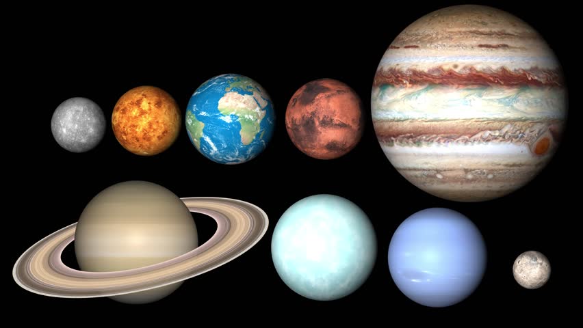 All Planets Of Solar System Stock Footage Video 100 Royalty Free 1018425001 Shutterstock