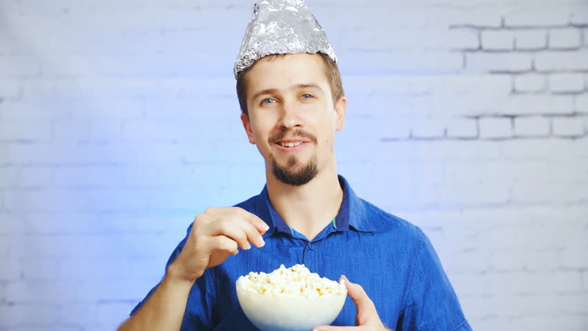 aluminum foil beanie