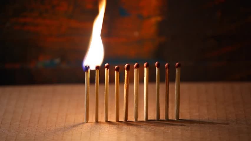 Matches Fire Flame Stock Footage Video (100% Royalty-free) 1020999541