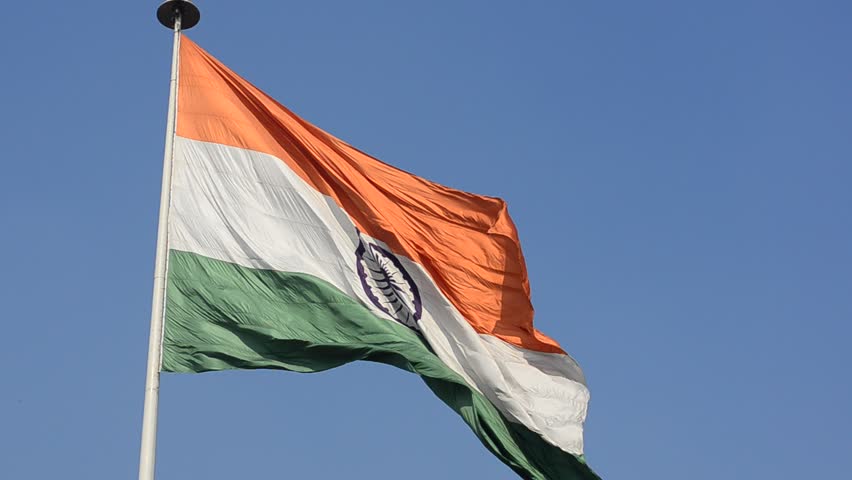 Indian Flag in Central Park in Delhi, India image - Free stock photo ...