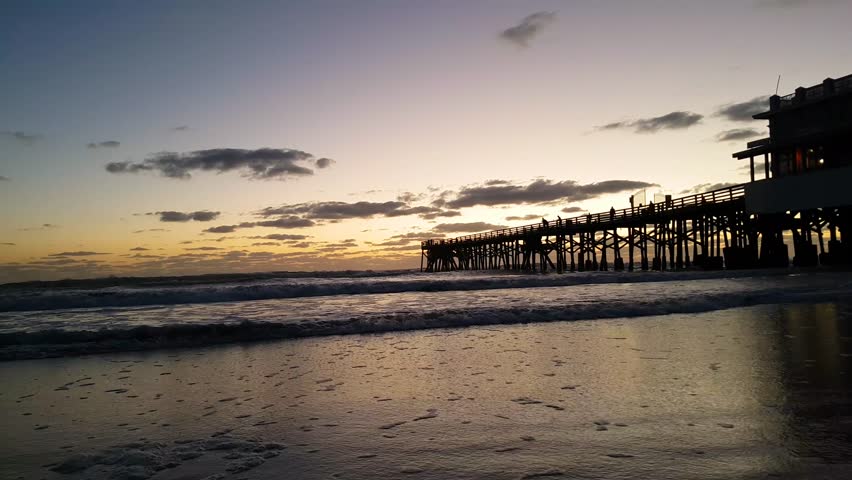 Building on the ocean at Daytona Beach, Florida image - Free stock ...