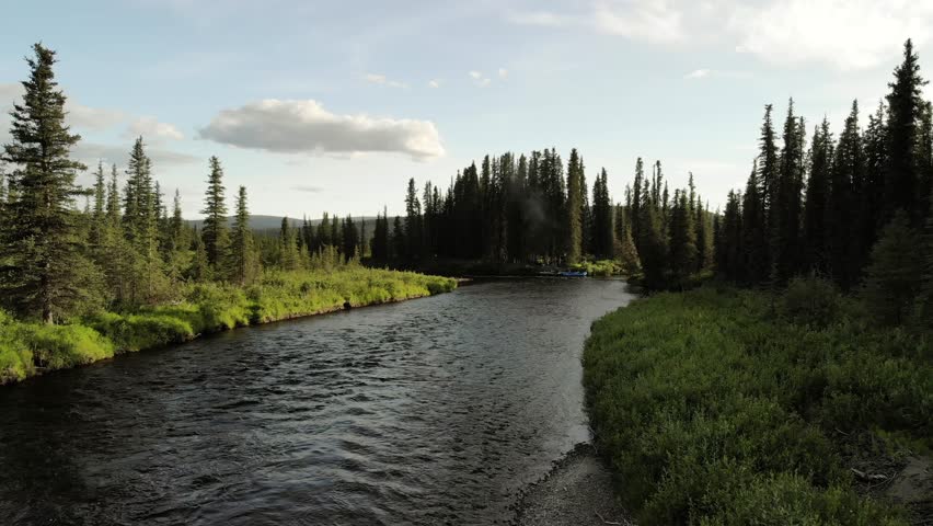 Gulkana Wild and Scenic River, Alaska image - Free stock photo - Public ...