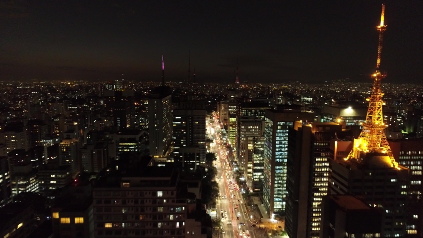 Clear Skyline of Sao Paulo in Brazil image - Free stock photo - Public ...