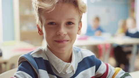 Cute Middle School Boy Stock Video Footage 4k And Hd Video Clips