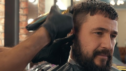 1000 Hair Cuts Men Stock Video Clips And Footage Royalty