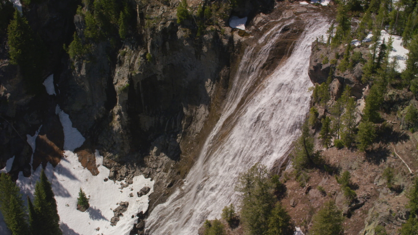 Ouzel Falls waterfall