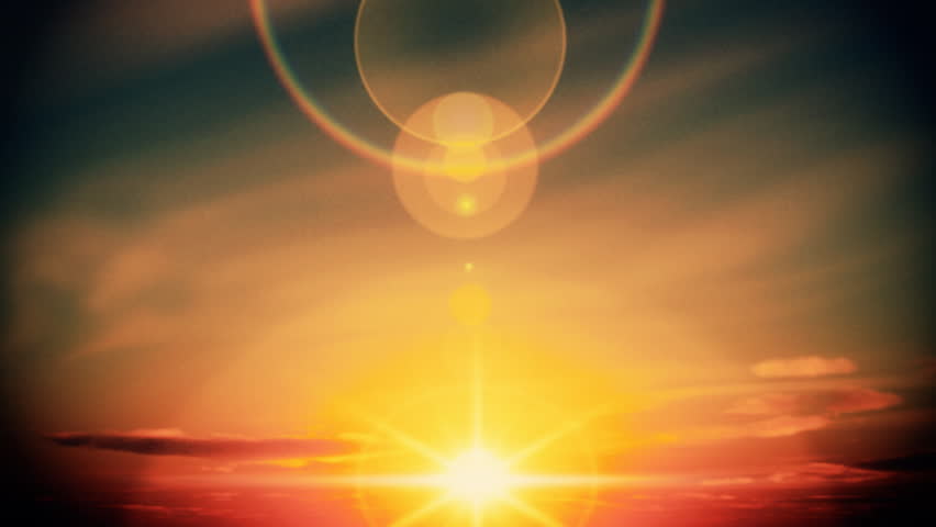 to grow light as the sun rises 4 letter word