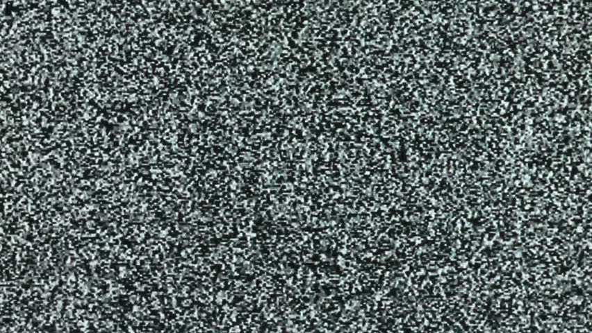 Television Static Background (seamless Loop) HD 1080p Stock Footage