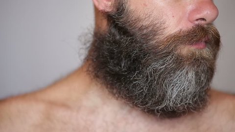 Plucking Nose Hair Profile Stock Footage Video 100 Royalty Free
