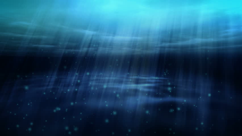 Under Water With Bubbles And Light Rays Stock Footage Video 1842466 ...