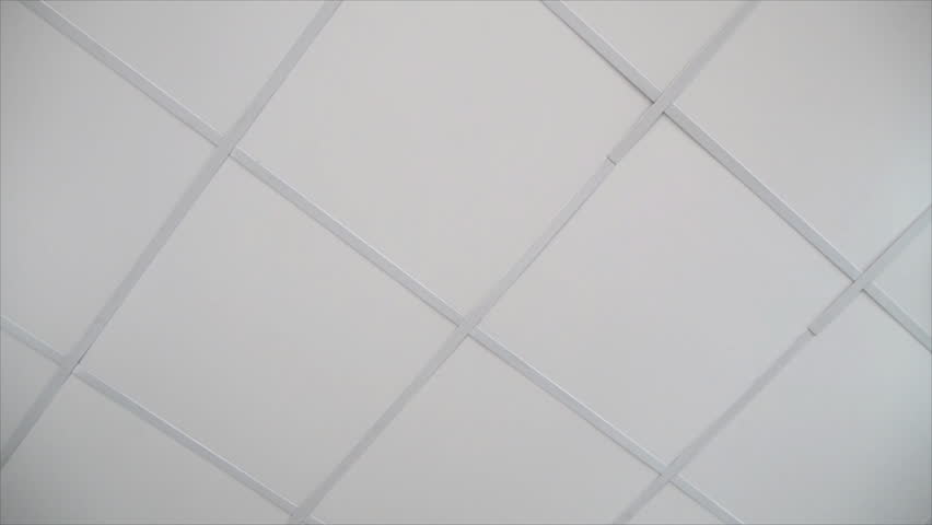 Gypsum Ceiling Board In House Stock Footage Video 100