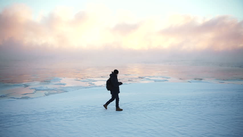 Man taking photo of the Majestic Mountains image - Free stock photo ...