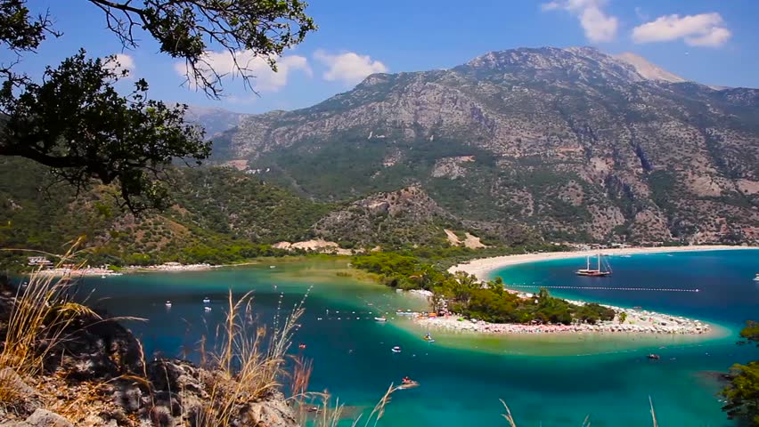 Stock Video Clip Of Oludeniz Fethiye Turkey 