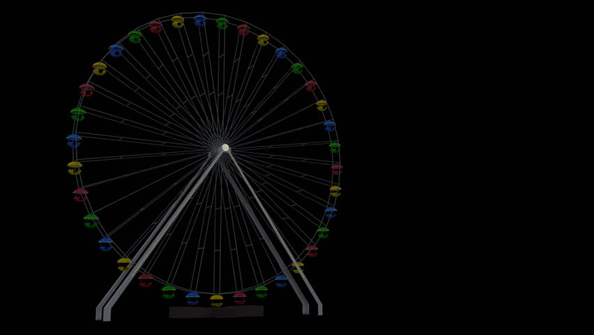футаж колесо