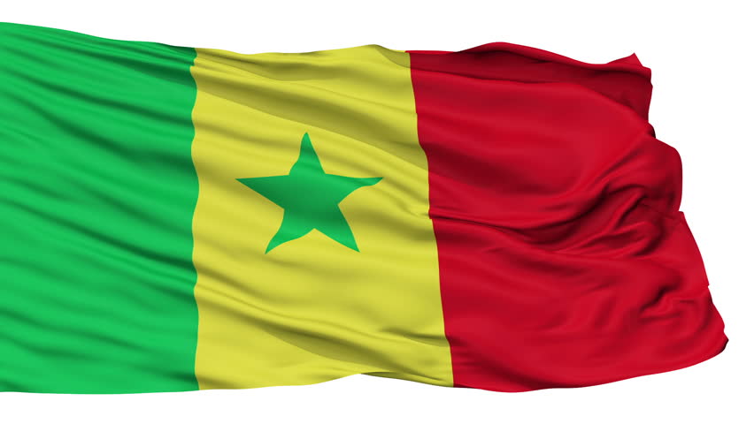 Senegal - Detail Of Waving Flag Stock Footage Video 786313 | Shutterstock