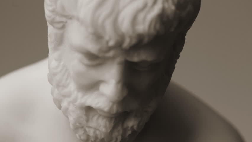 Header of sculpture