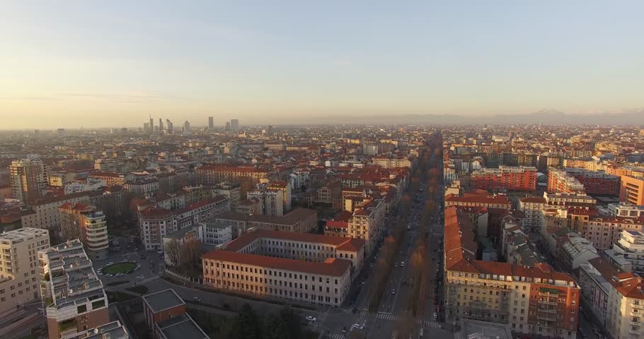 Milan Night Stock Footage Video | Shutterstock