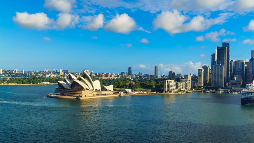 Sydney. Cityscape Image Of Sydney, Australia With Harbour Bridge And ...