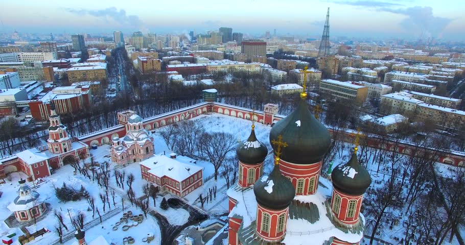 Донской монастырь территория