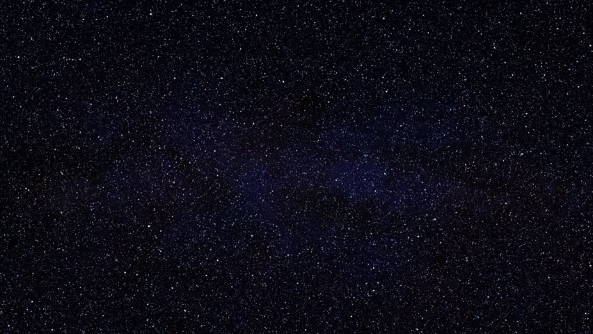 Loopable Dense Star Field Deep Space Stars Background Spinning