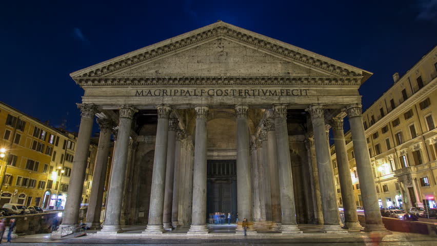 Pantheon Rome Stock Footage Video | Shutterstock