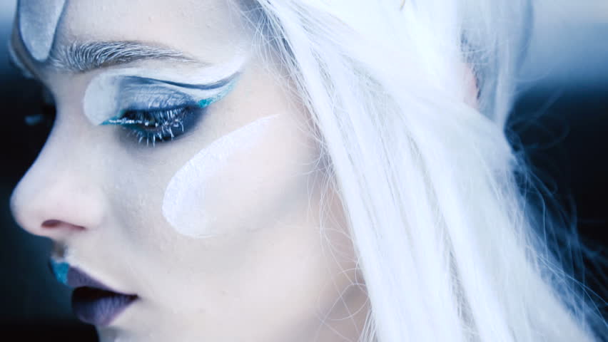 Winter Beauty Woman Portrait With Stock Footage Video 100