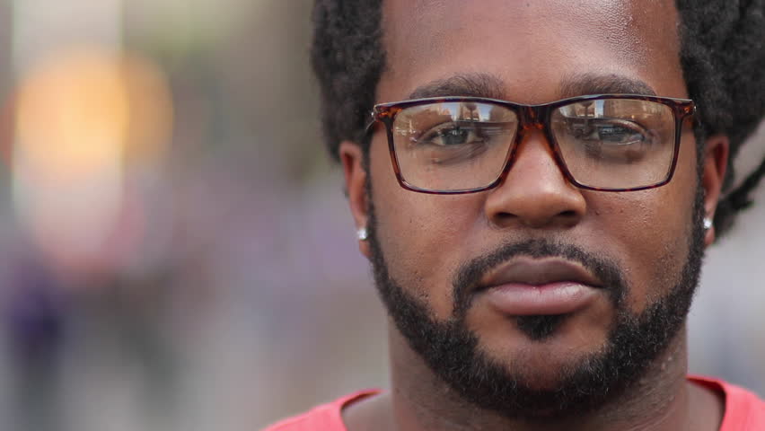 Young African American Man In Stock Footage Video 100 Royalty