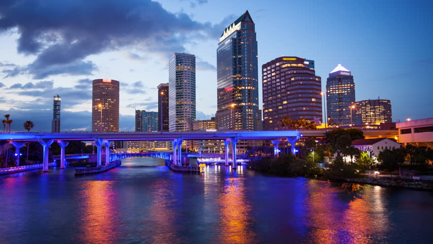 Downtown skyline in Tampa, Florida image - Free stock photo - Public ...