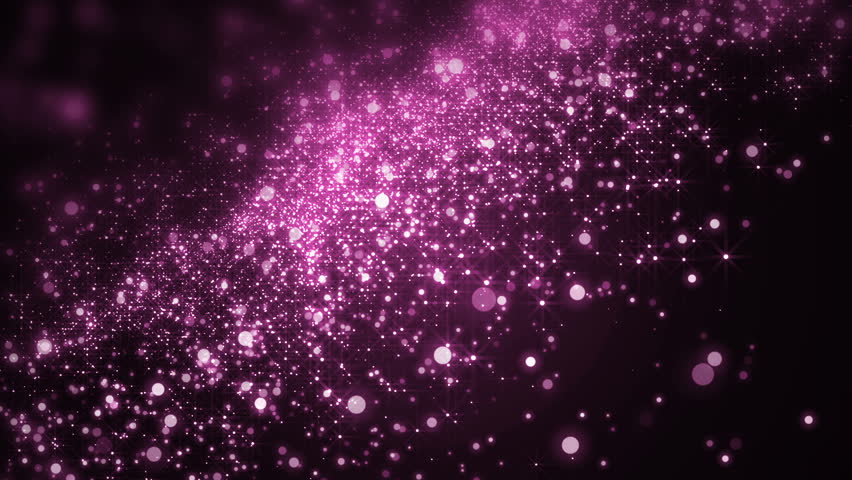 Abstract Violet Purple Sparkle Glitter Explosion Dust Particles ...