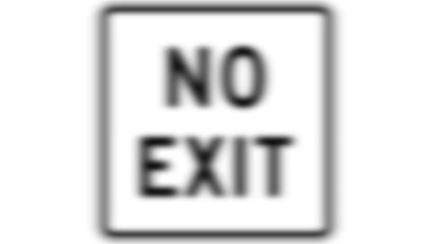 Do Not Enter Road Sign Stock Footage Video | Shutterstock