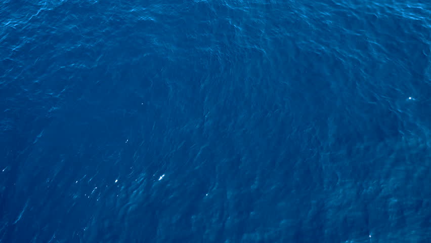 Calm sea water, top view - Royalty Free Video