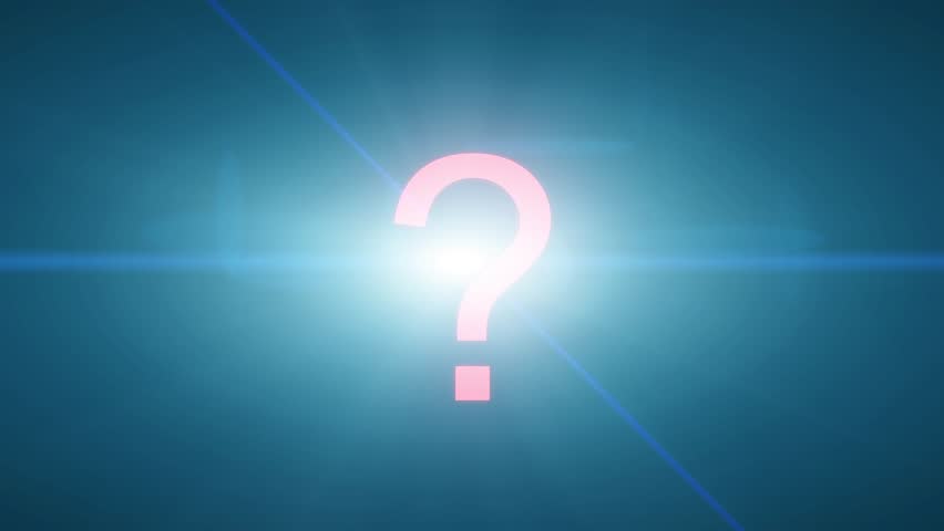 Question Mark Exploding Forming Letters Stock Footage Video 100