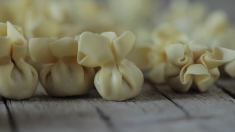 Saccottini Pasta Shot Selective Focus Background Stock Footage Video (100%  Royalty-free) 21116551 | Shutterstock