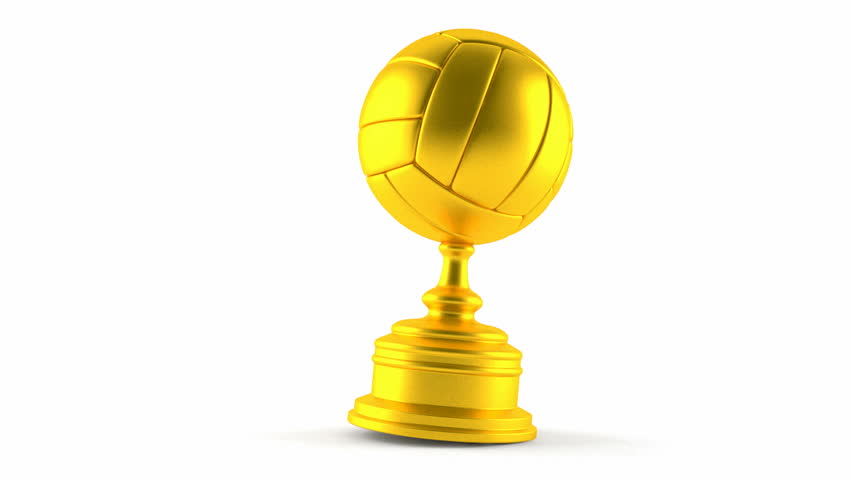 Volley Ball Trophy Slide from Stock Footage Video (100% Royalty-free ...