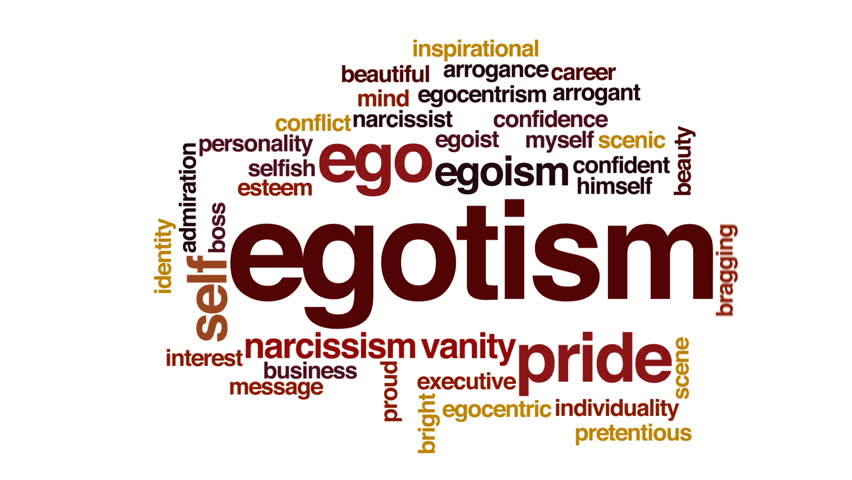 Header of egotism