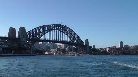 Time Lapse Of Sydney Harbour Stock Footage Video 100 Royalty