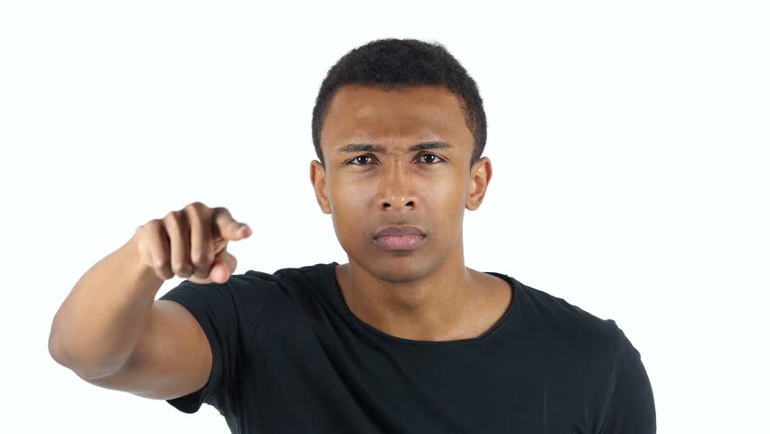 Thumbs Down By Black Man Stock Footage Video 23663605 | Shutterstock