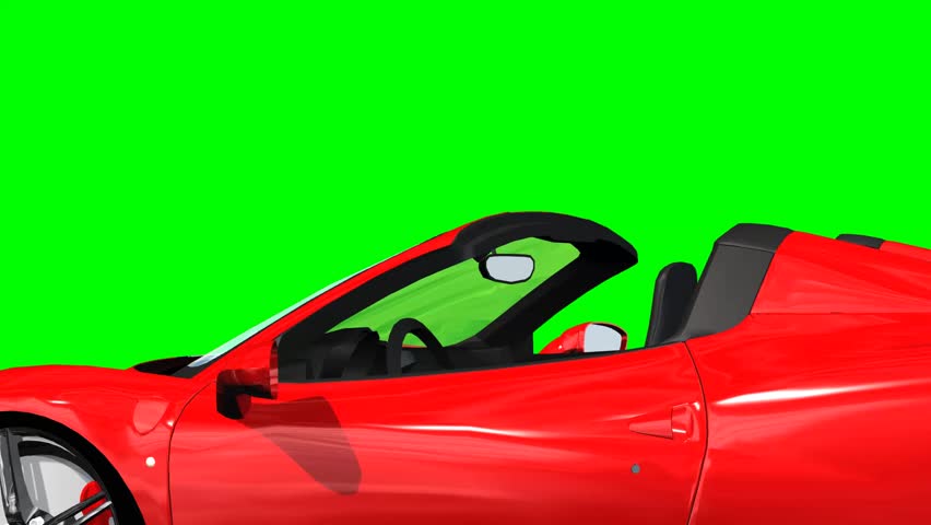 Red Convertible Fast Sports Car Stock Footage Video (100% Royalty,free) 23854651
