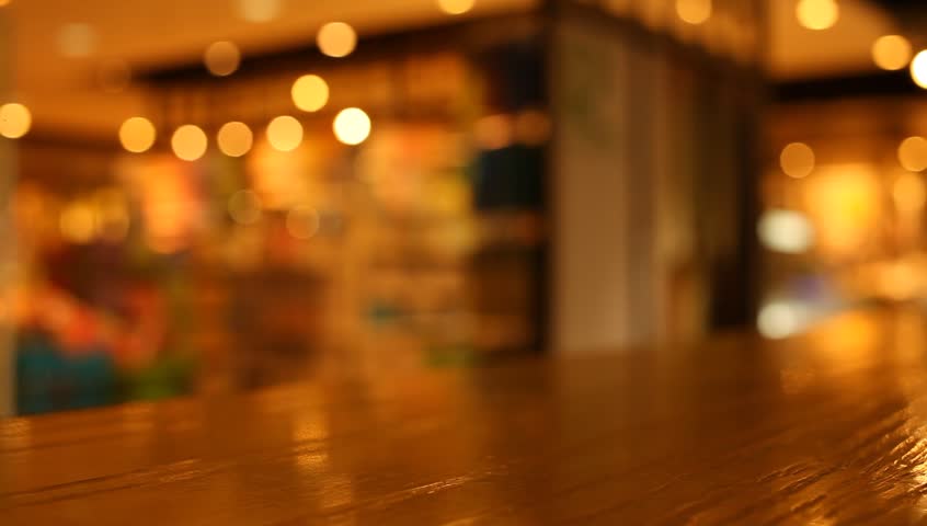 Table and Chair at Food Stock Footage Video (100% Royalty-free