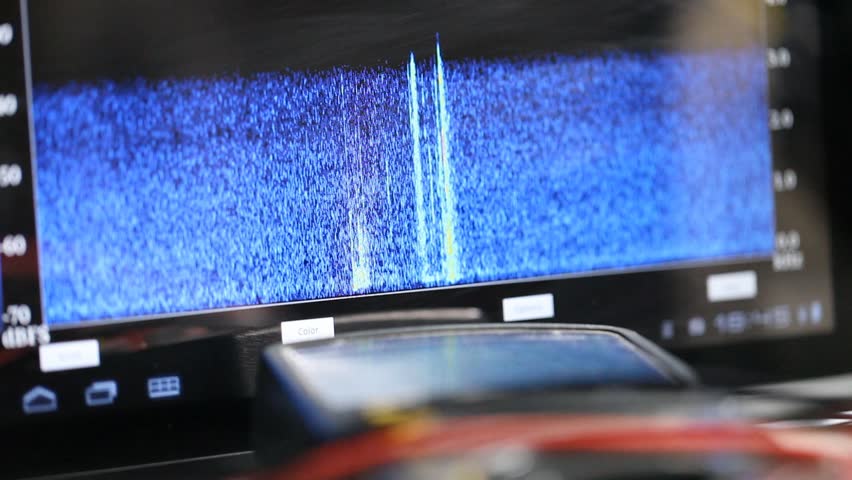 Header of spectrometer
