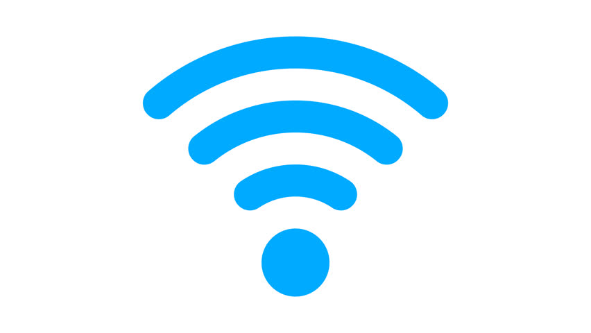 Wi-fi Flat Icon in Png Stock Footage Video 100 Royalty 