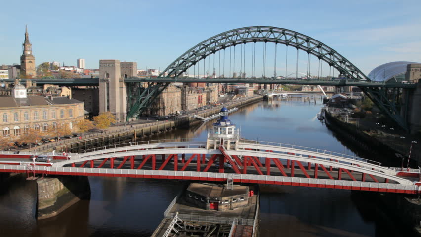 The Swing Bridge And The Stock Footage Video 100 Royalty Free 2693051 Shutterstock