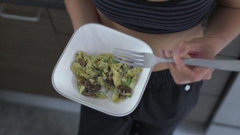 Chef Preparing Traditional Asian Street Stock Footage Video 100