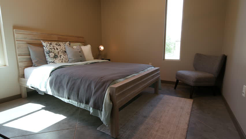 Simple Bedroom With Single Bed santiago, chile - interior bedroom - two single beds stand on Simple Bedroom With Single Bed santiago, chile - interior bedroom - two single beds stand on