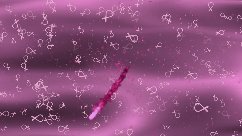 Stock Video Clip of Breast Cancer Awareness Ribbon Loop | Shutterstock
