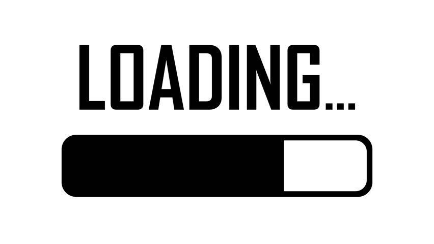 Download Progress Loading Bar UI Indicator. Loading Text. Loading Progress Animation Web Design Template ...